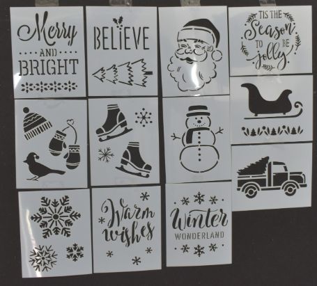 Christmas Stencils