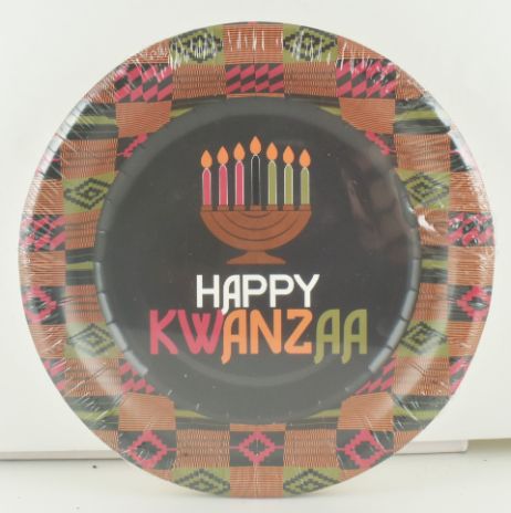 Happy Kwanzaa Small Paper Plates