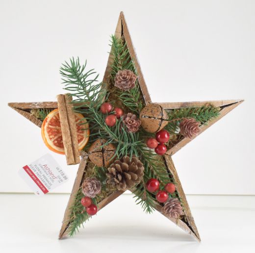 Wood Star Pre-made Arrangement