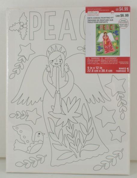 Canvas Art Kit Peace Angel