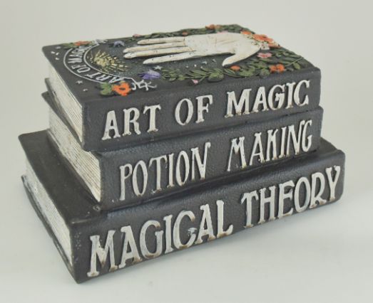 Art of Magic Stacked Book Decor 8'' x 5'' x 5''