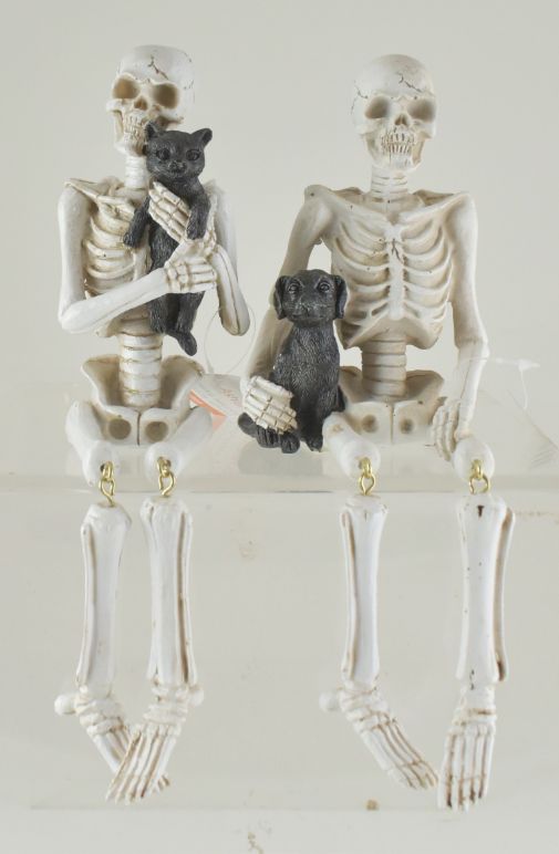 Skeleton With Pet Figure
