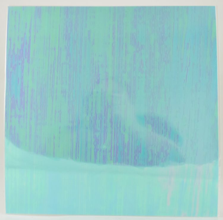 Blue Mylar Iridescent CRAFT Paper - 12'' x 12''