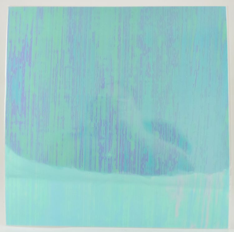 Blue Mylar Iridescent Craft Paper - 12'' x 12''