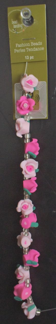 Pink Flower Mixed BEADS