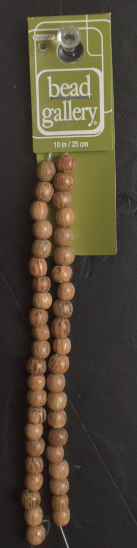 Natural Hand Carved Wooden BEADS