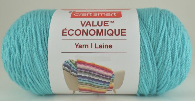Craft Smart VALUE Yarn - Cyan