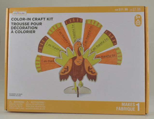 Color-In Turkey CRAFT Kit