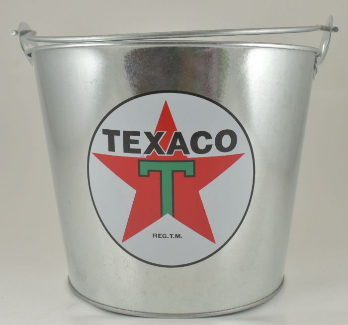 Texaco Galvanized Ice Bucket
