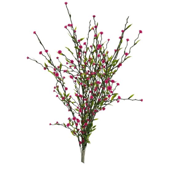 POWDERED FORGET ME NOT BUSH X 6 HOT PINK 25''