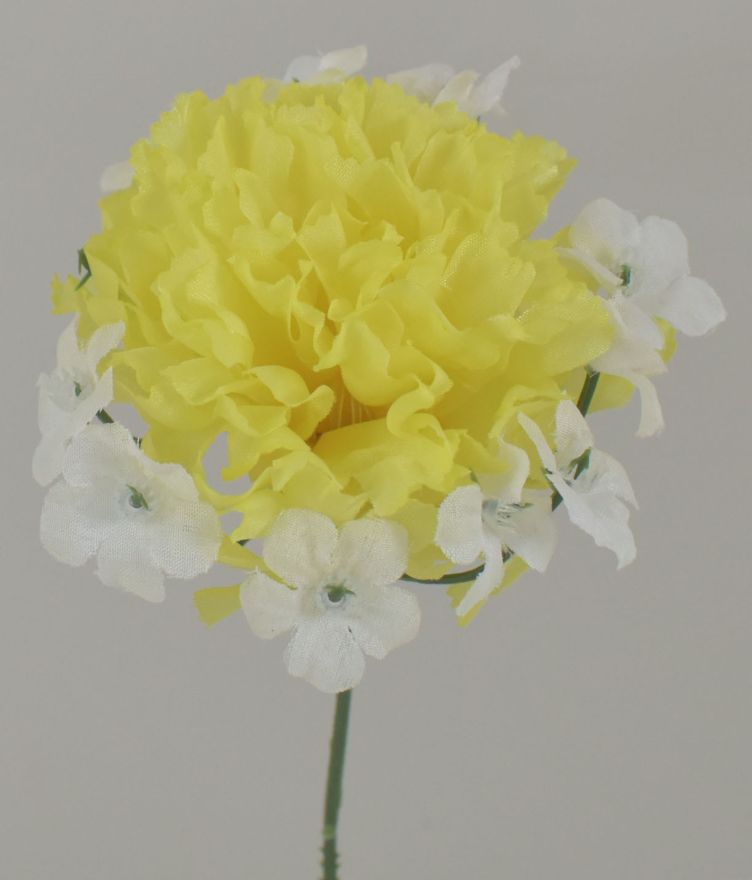 JUMBO CARNATION PICK - BOX 100 - YELLOW