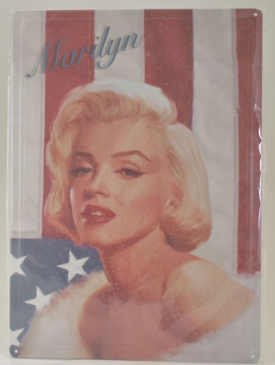 Marilyn Monroe Metal Sign