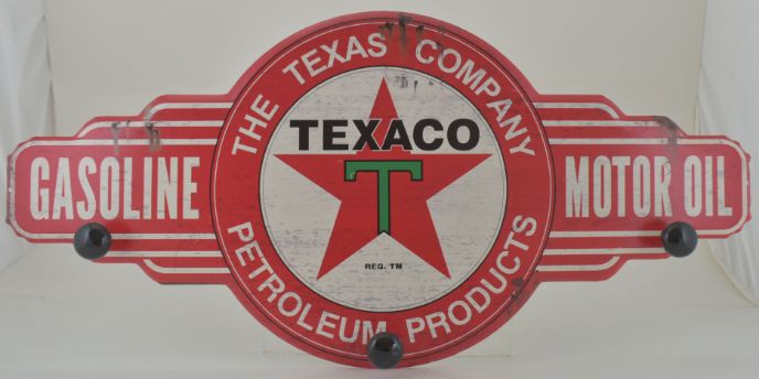 Texaco Motor Oil HAT Rack - Metal