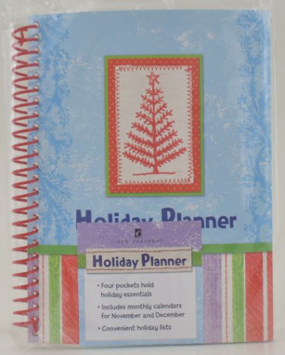 Blue HOLIDAY Planner