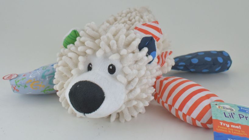 Wee Believers 10 in. Prayer Buddy BEARnice the Polar BEAR Musical