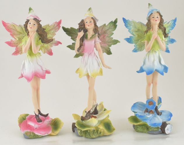 Resin Blossom Fairy 3 Asst