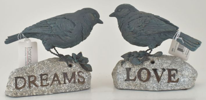 Large Resin B/O Chip Chirping BIRD 2 Asst