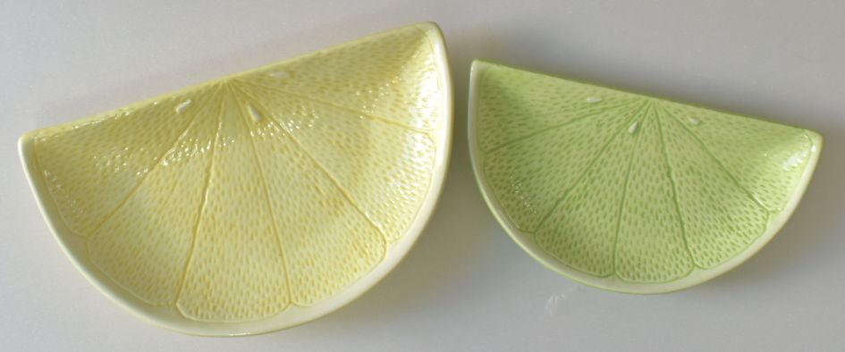 Dol Lemon & Lime Plates Set of 2