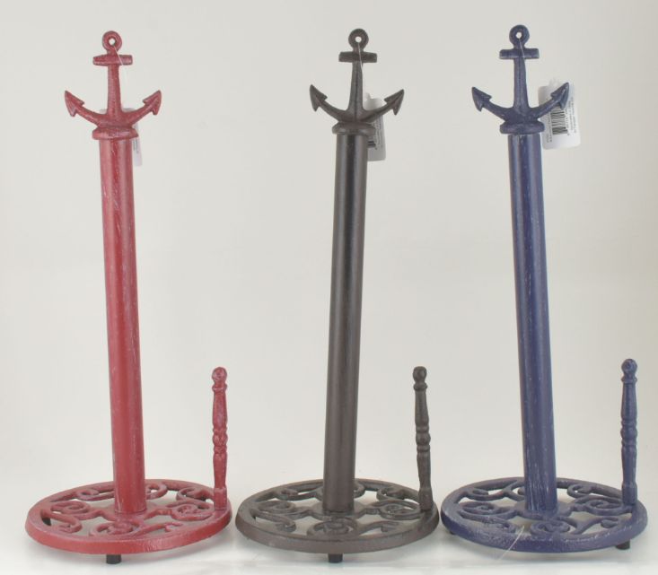 Metal Anchor Paper Holder 3 Asst