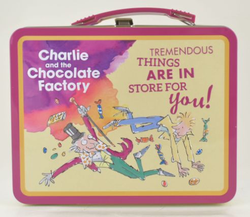 Charlie & The Chocolate Factory Fun Tin Storage Box/Lunch Box