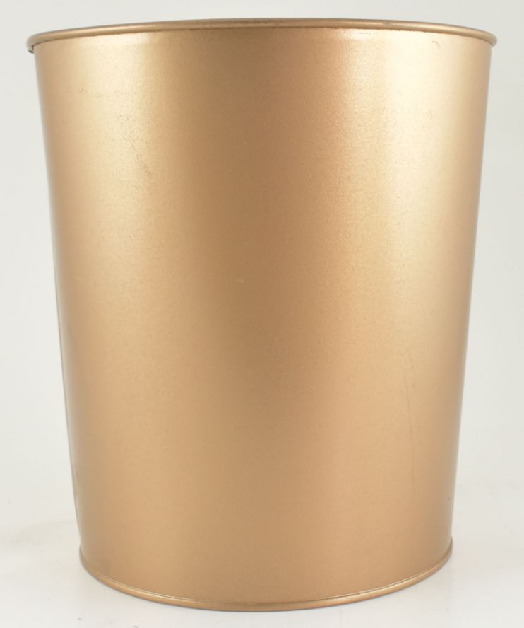 GOLD Metal Cachepot with Liner
