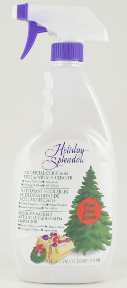 Holiday Splendor Artificial CHRISTMAS Tree & Wreath Cleaner