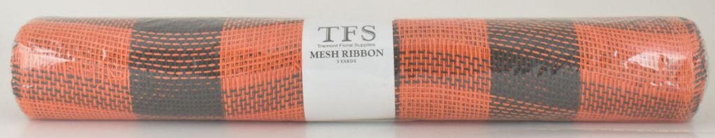 PLASTIC WRAPPING MESH 54CM X 5 HALLOWEEN