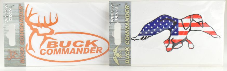 Assorted Duck/Buck Commander Window DECALs