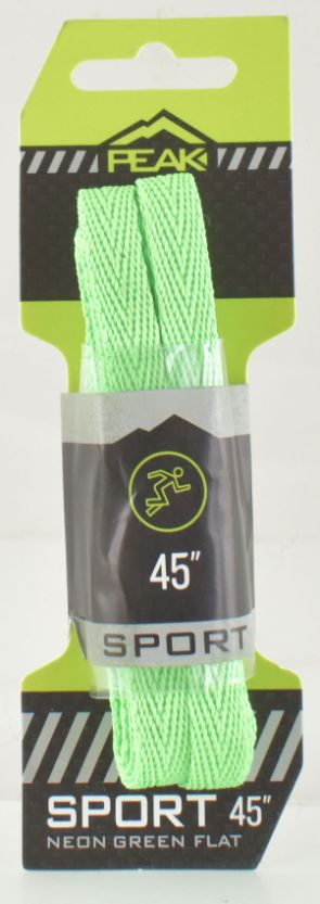 Neon Green Sport Laces
