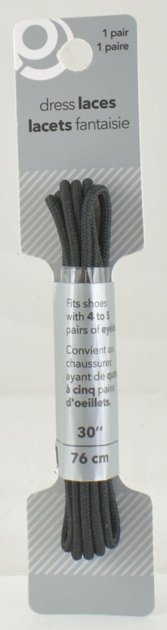 Black Dress SHOE Laces