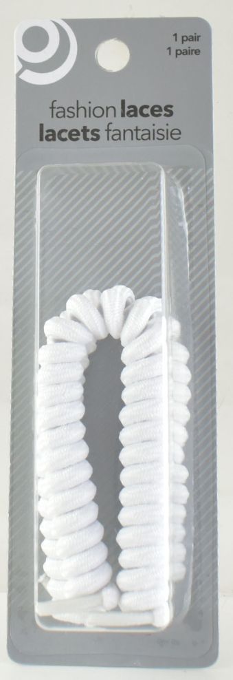 White Spring SHOE Laces