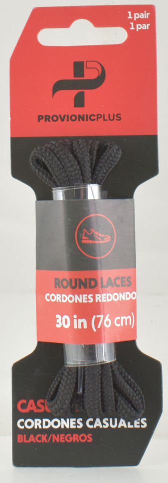 Black Round Shoe Laces