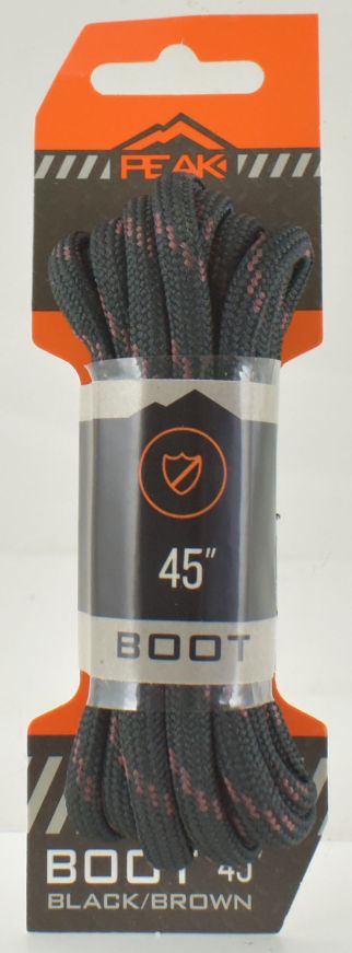 Black & Brown BOOT Laces