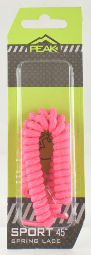 Pink Spring Sport Shoe Laces