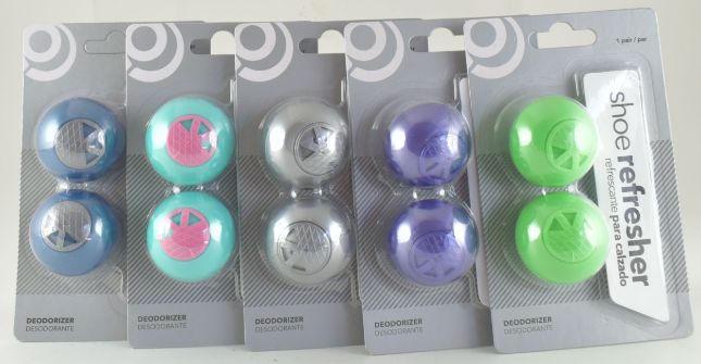 1 Pair SHOE Refresher Balls Assorted Colors