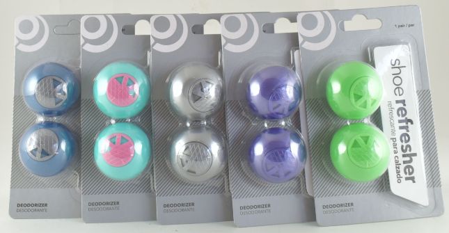 1 Pair Shoe Refresher Balls Assorted Colors