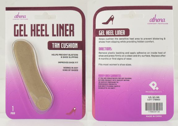 Tan Cushion Heel Liners