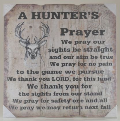 HUNTER's Prayer Wall Decor