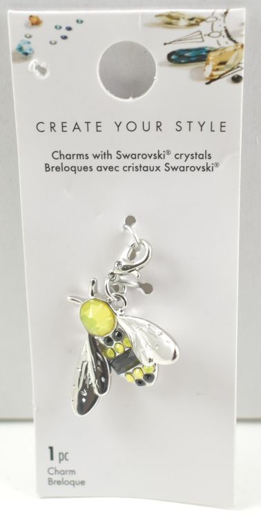 Swarovski Crystal Bumble Bee CHARM