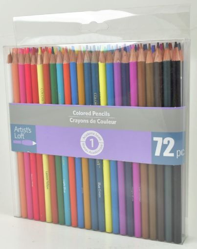 Artist's Loft Colored Pencils - 72 pcs.