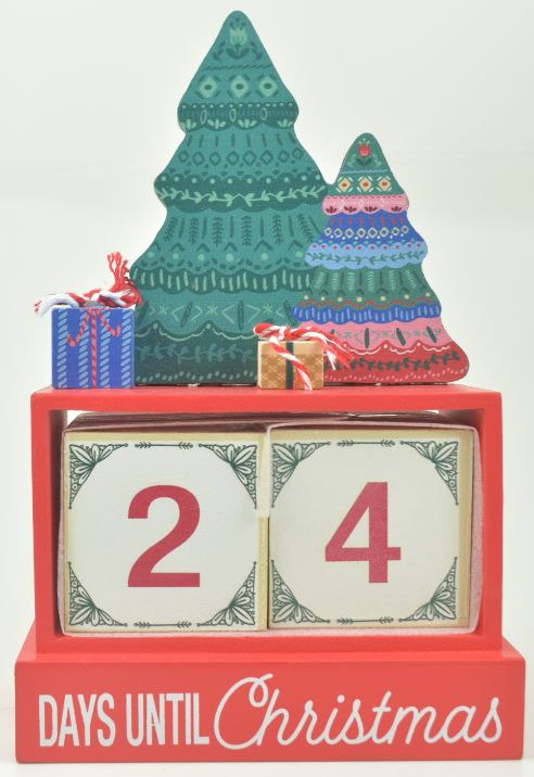 Countdown 'Til Christmas Tabletop Decor