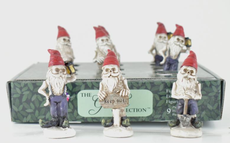 Touch of Nature RESIN 3'' Skeleton Gnome