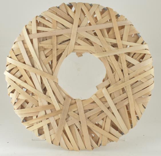 11.5'' Woven WOOD Wreath