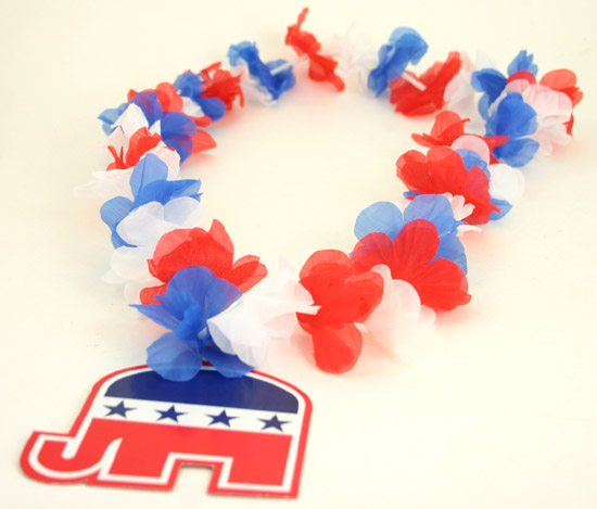 Republican GOP Lei NECKLACE