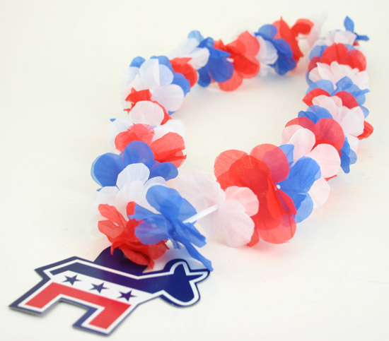 Democrat Lei NECKLACE