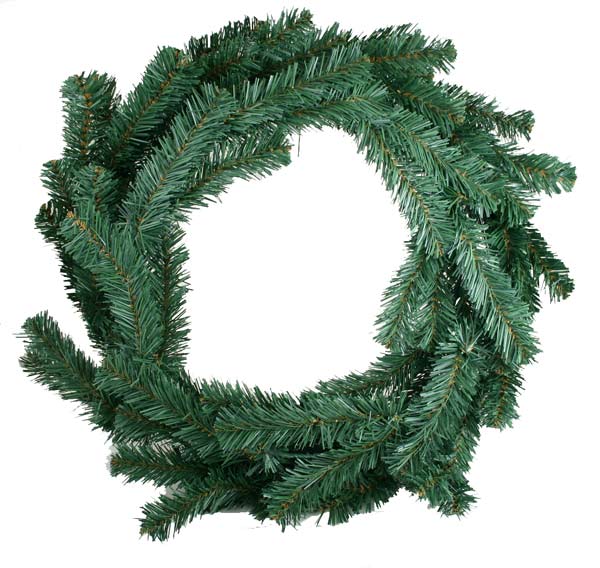Dark Green Work Wreath Form