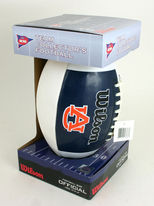 Wilson Auburn Collectible Football