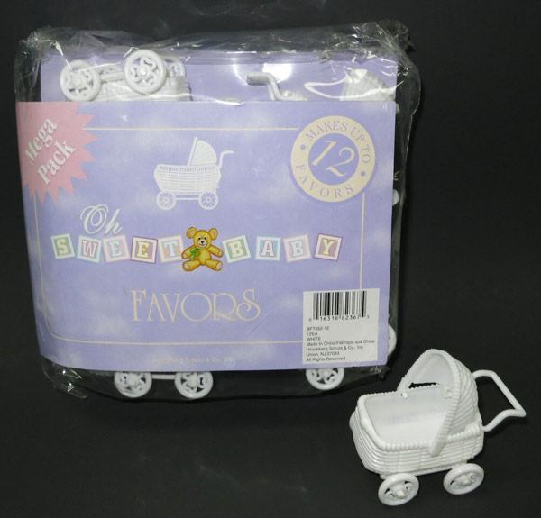 Oh Sweet Baby Stroller Favors - Pack of 12