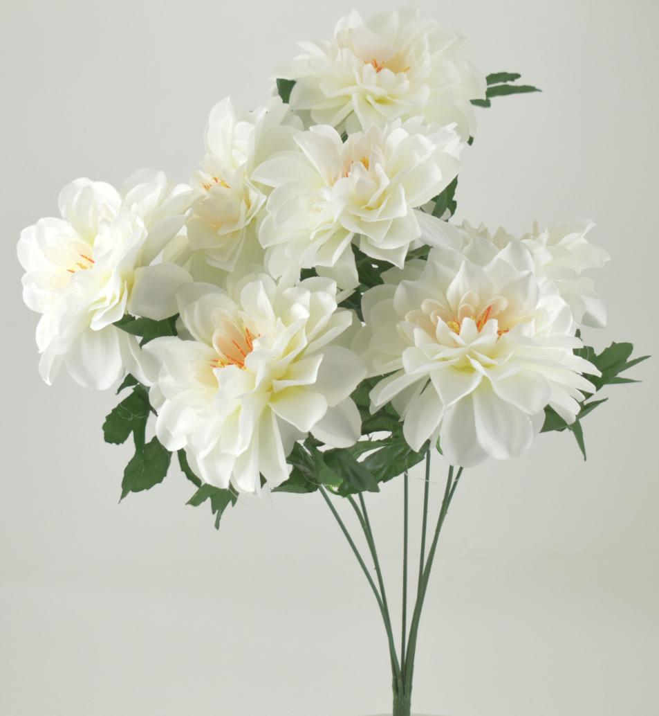 SATIN Zinnia Bush Cream