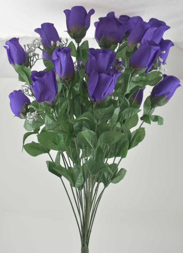 Blue BEAR Creek Rosebud Bush x24 with foam Gypso
